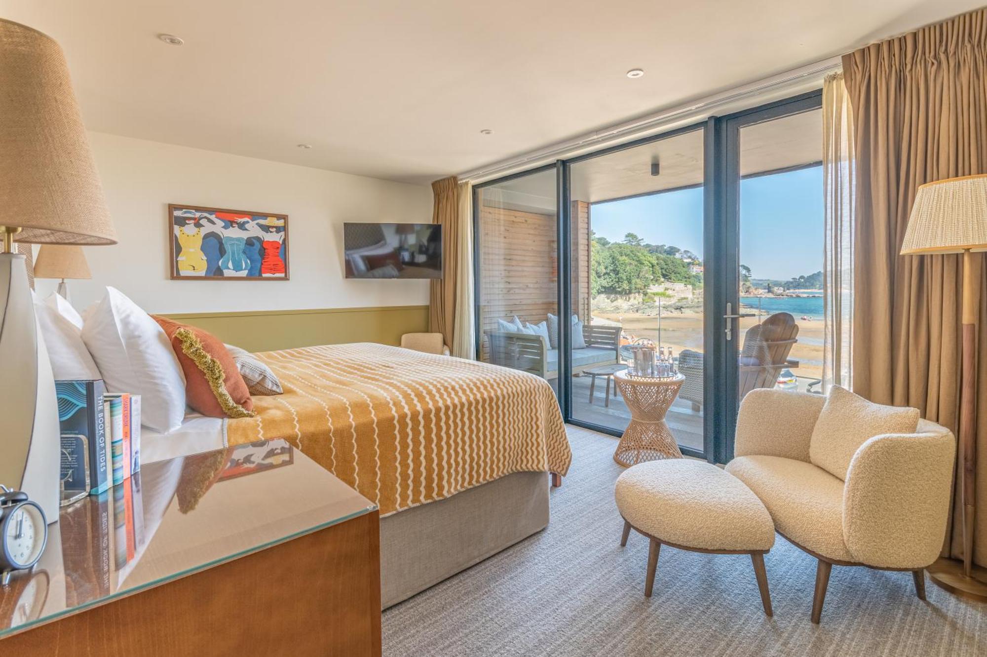 Harbour Beach Club, Hotel & Spa Salcombe Oda fotoğraf
